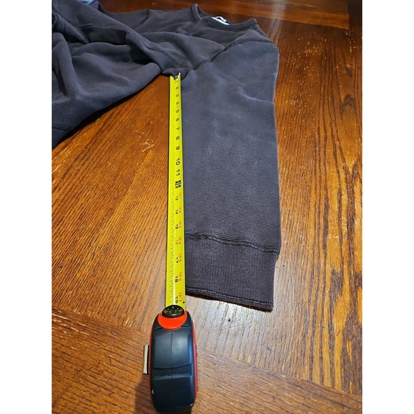 Abercrombie Mens Ribbed Knit Muscle Thermal Long Sleeve Shirt Brown XXL (A616) - Picture 6 of 8